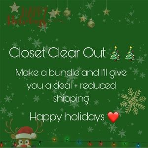 HOLIDAY CLOSET CLEAROUT💞